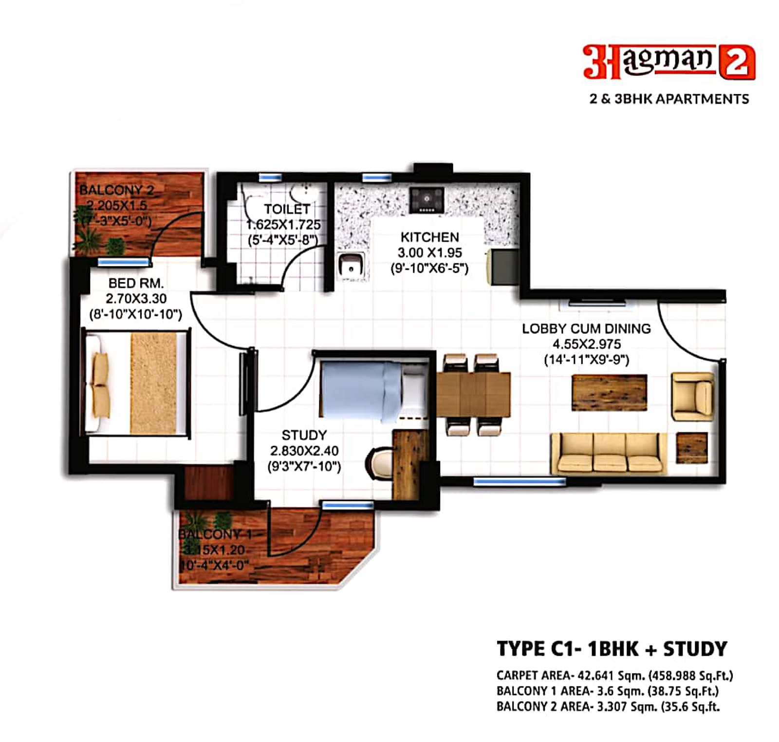 aagman flats in faridabad