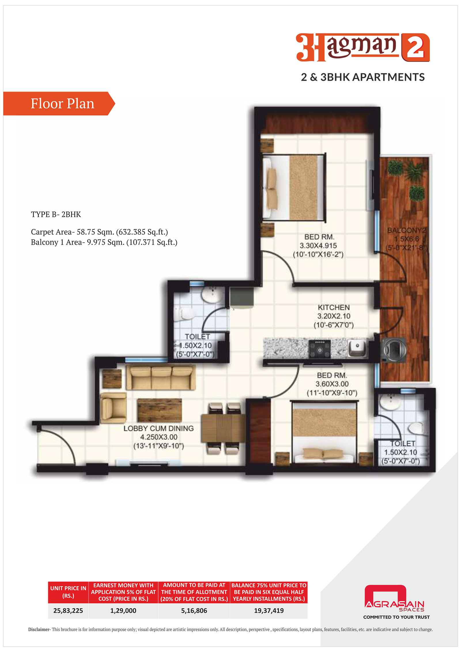aagman affordable flats