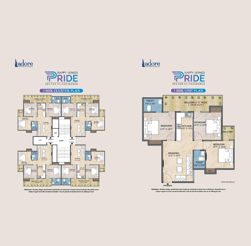 adore floor plan