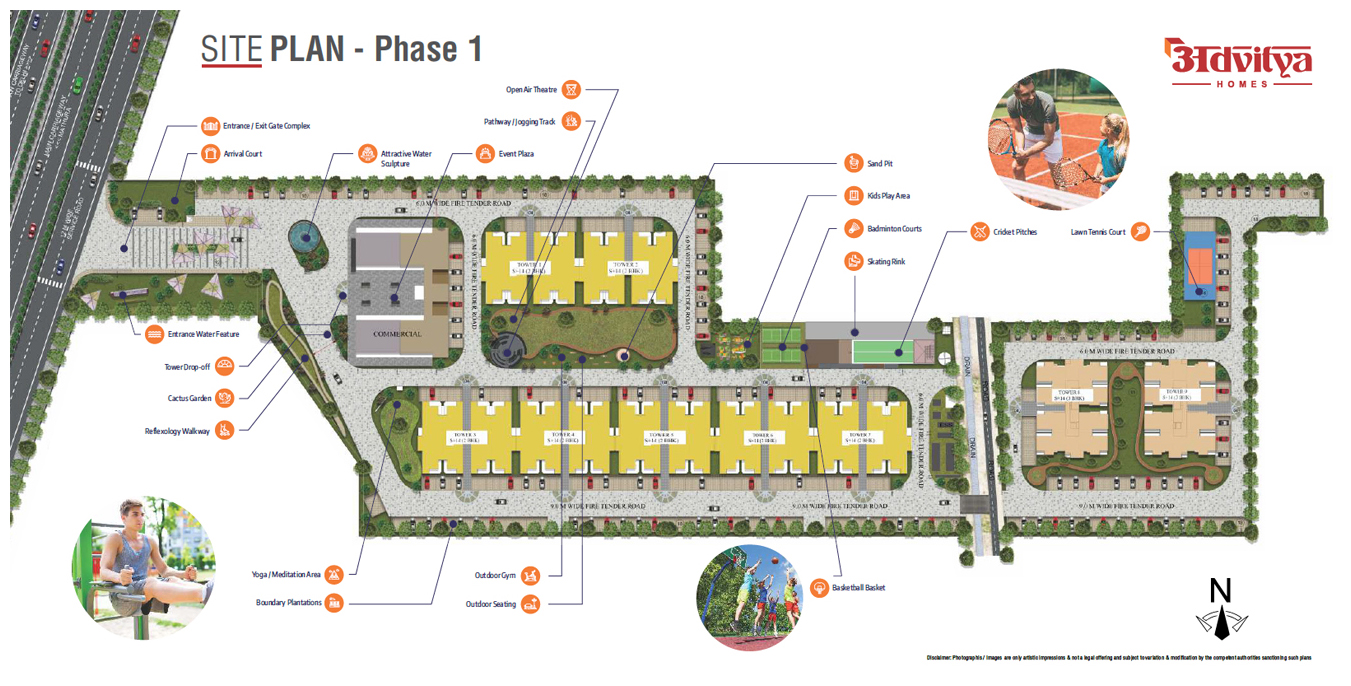 advitya flats master plan