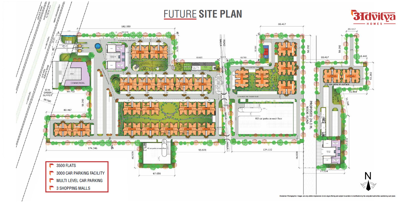 advitya residency master plan