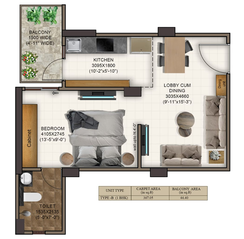 advitya flats location