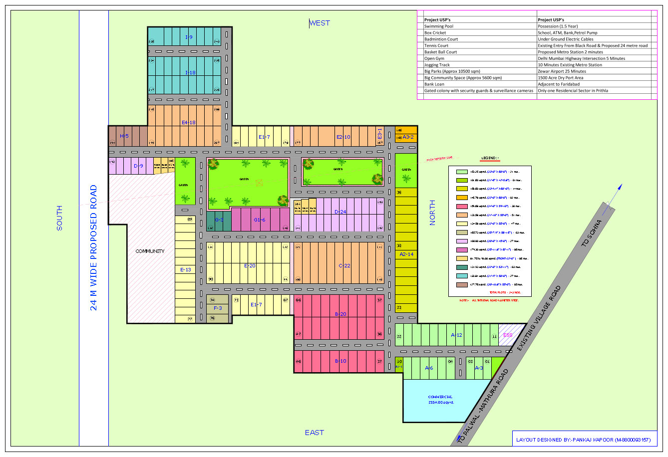 advitya plots master plan