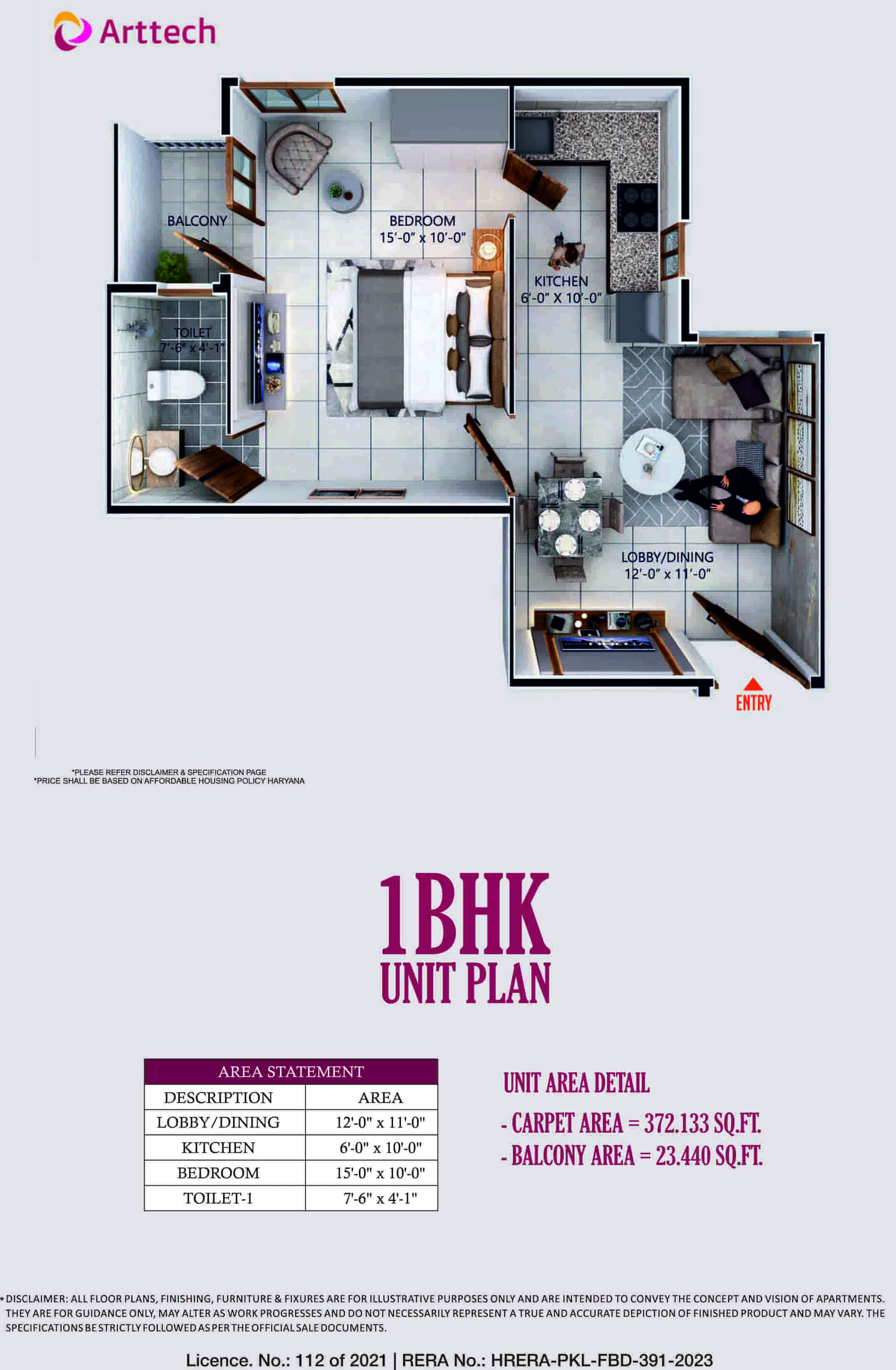 Arttech Affordable Housing LLP in Faridabad