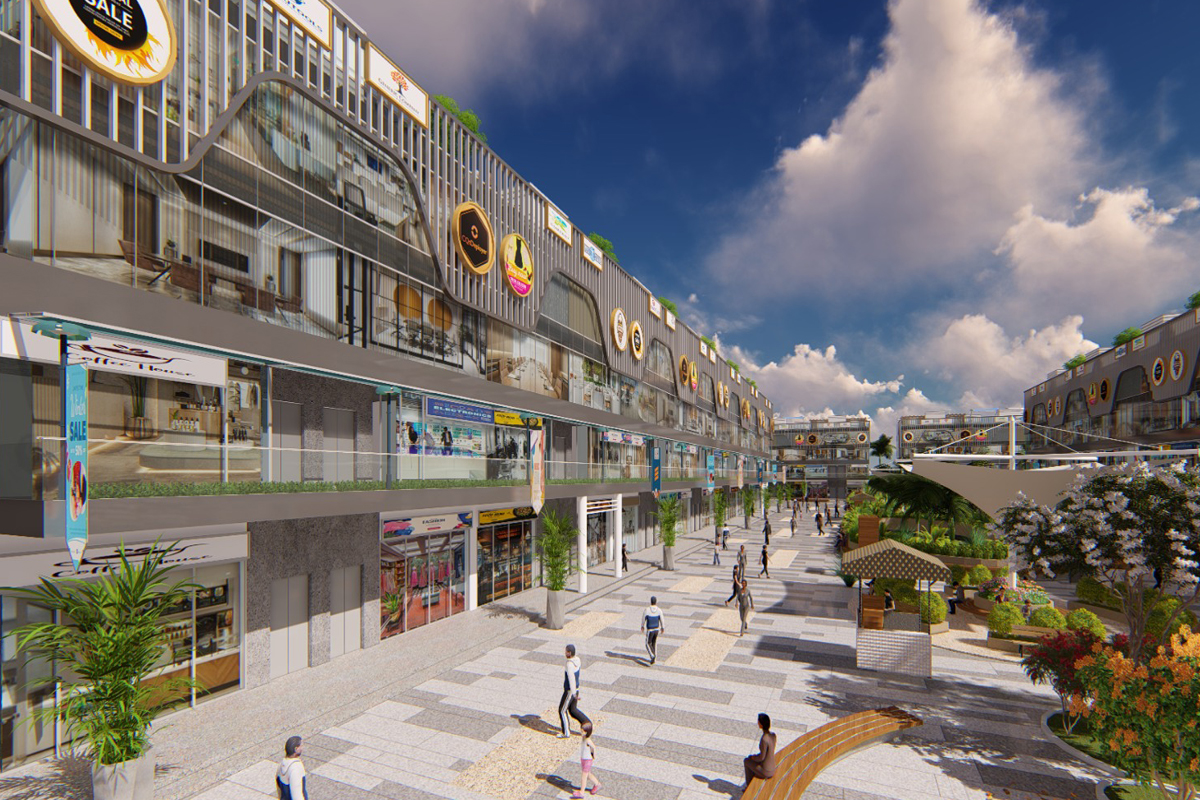 commercial auric sco in faridabad