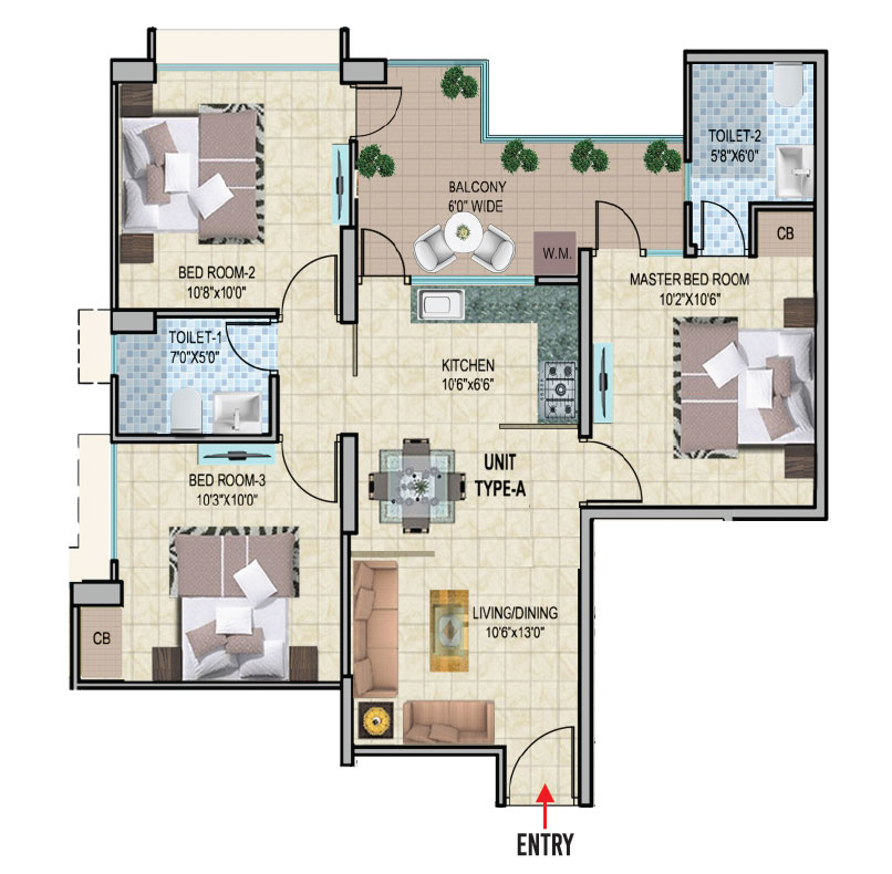 vasant heights in faridabad