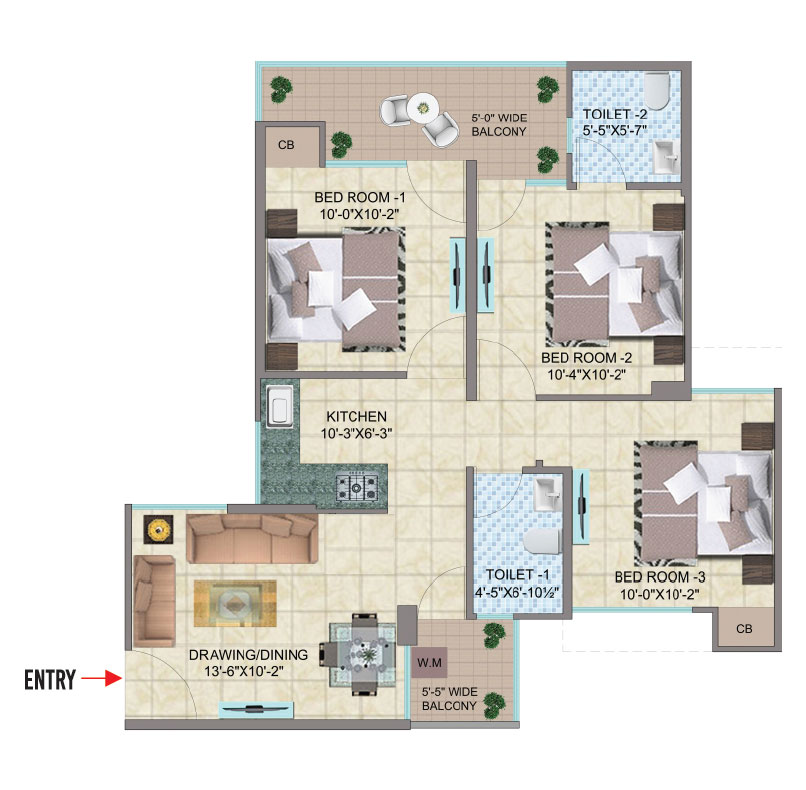 vasant heights location