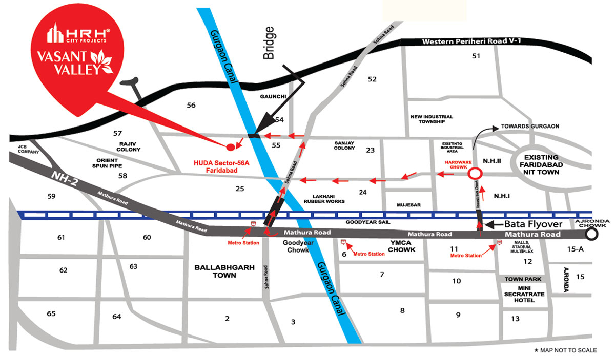hrh shops in faridabad
